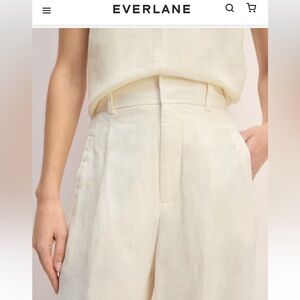 Everlane The Linen Way-High® Drape Pant